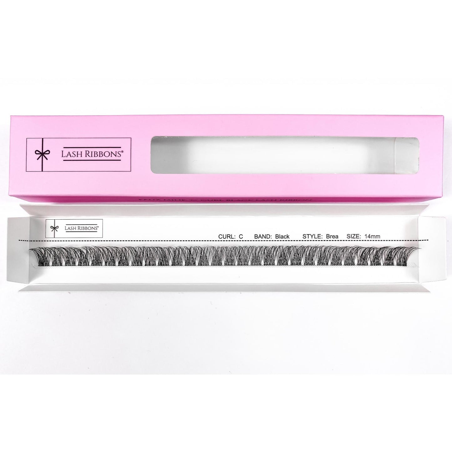 Brea - 'C' Curl Lash Ribbons® Invisible Band Lash Ribbons®
