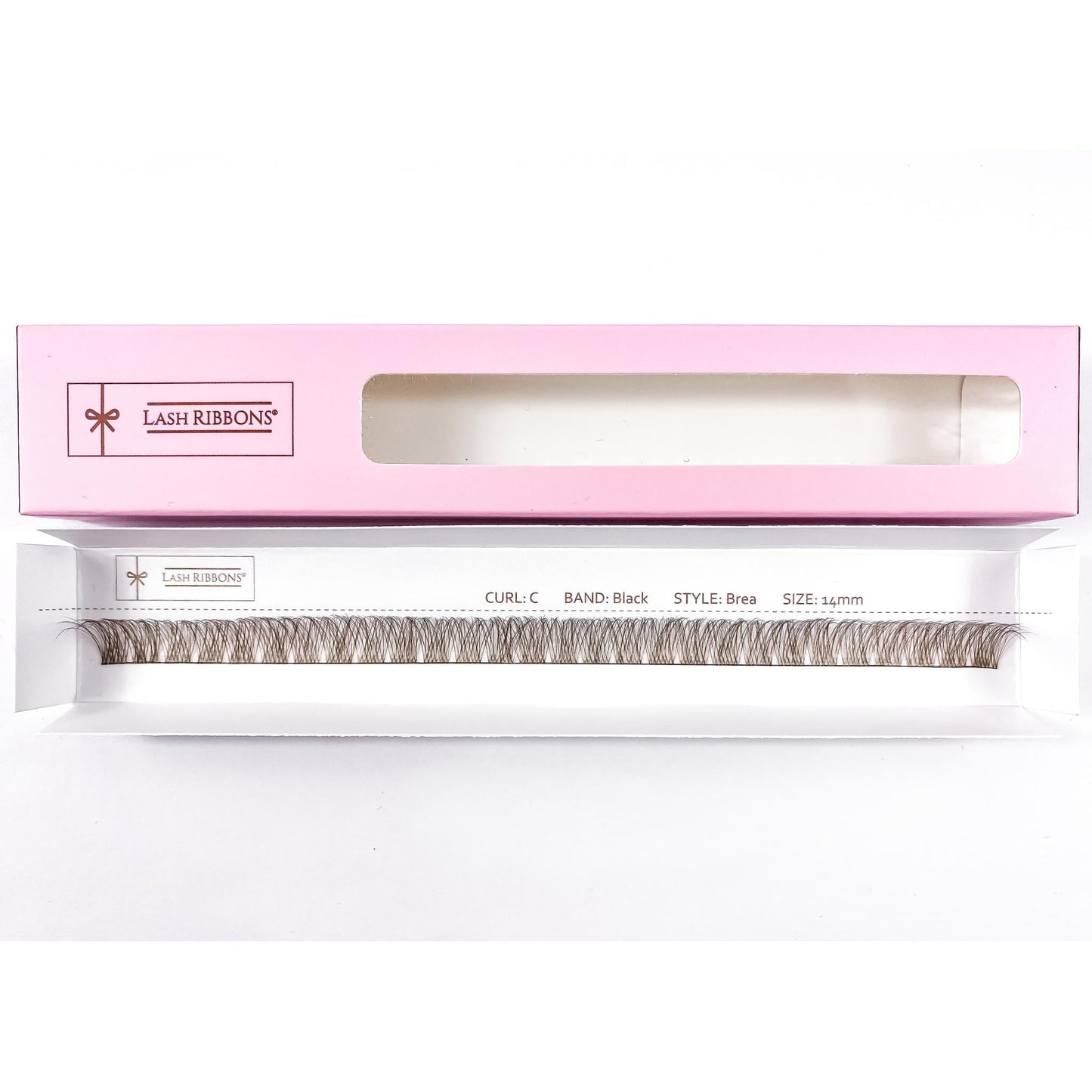 Brea - 'C' Curl Brown Lash Ribbons® Lash Ribbons®