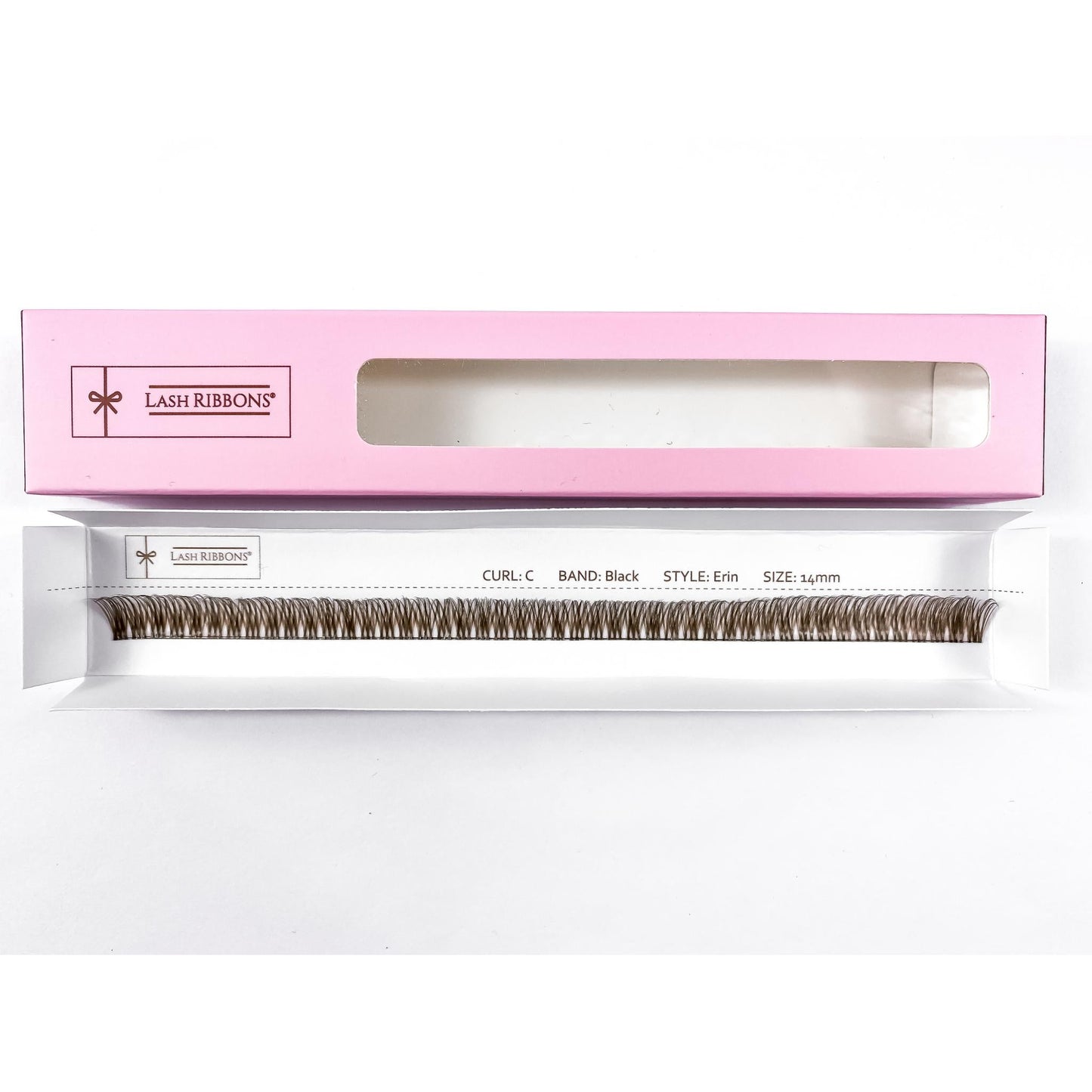 'C' Curl Brown Lash Ribbons® Starter Kit (With Clear Lash Bond) Lash Ribbons®