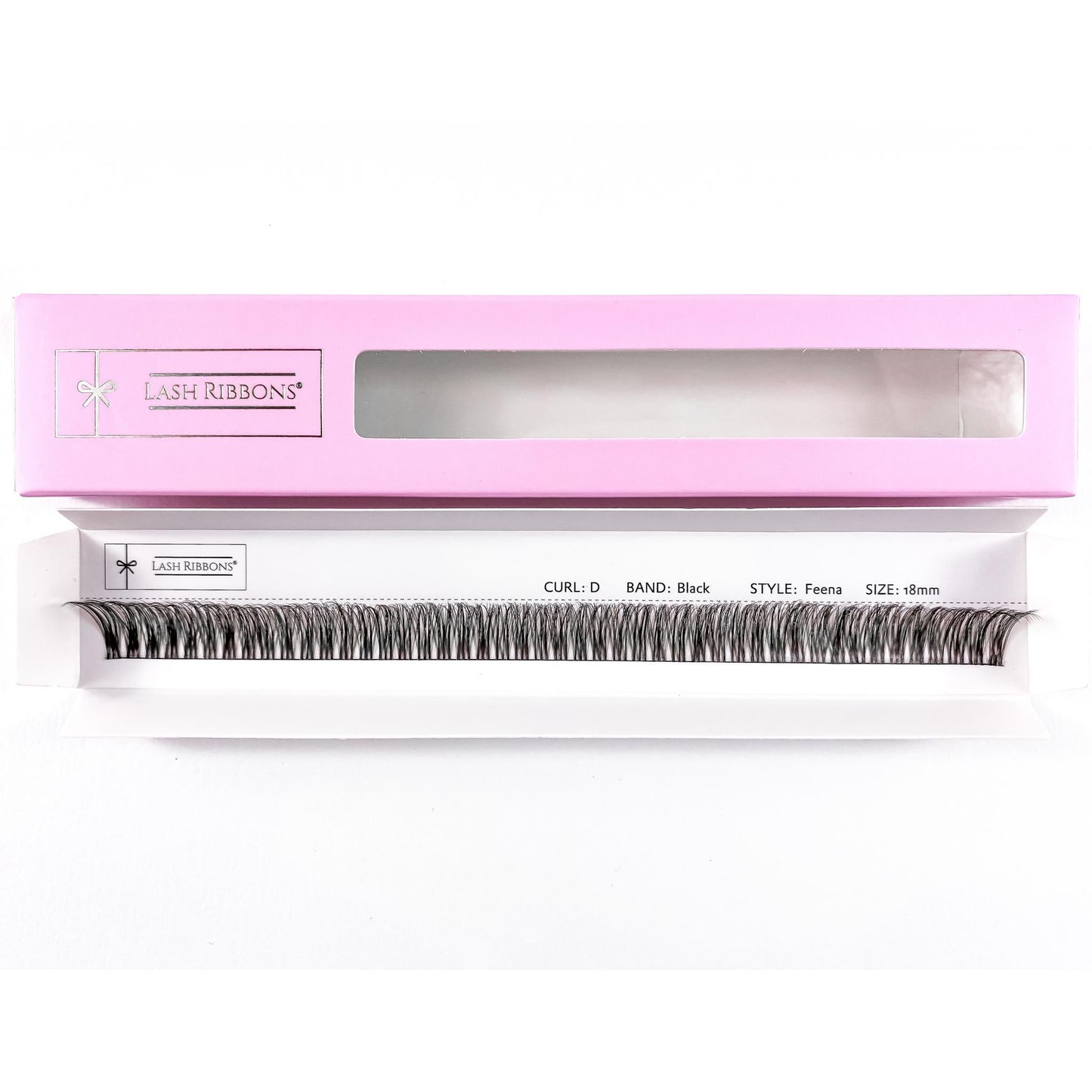 Feena - 3D Black/Brown 'C' Curl Lash Ribbons® Lash Ribbons