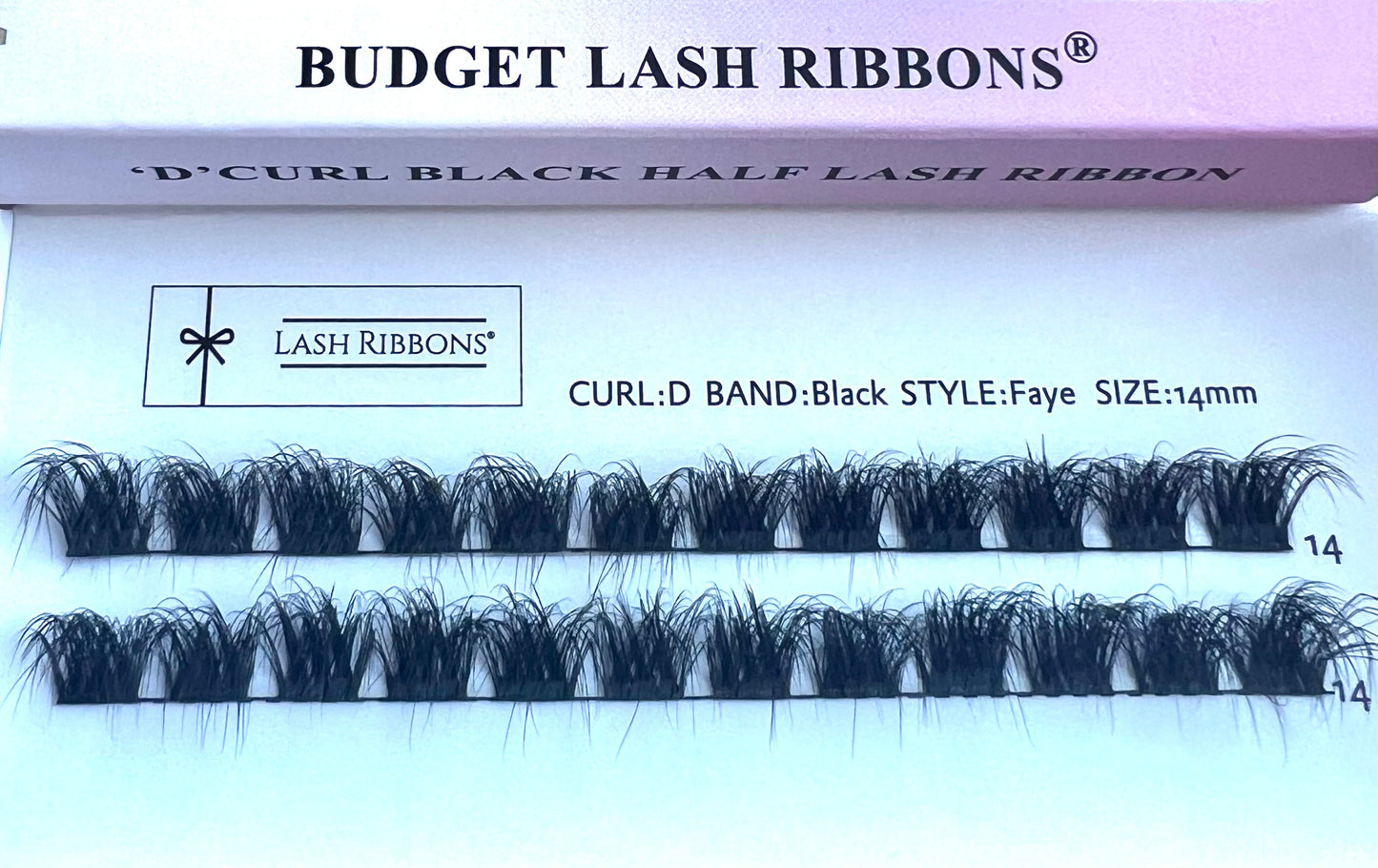Faye Fluff'Em Budget 'D' Curl Lash Ribbons® Lash Ribbons®