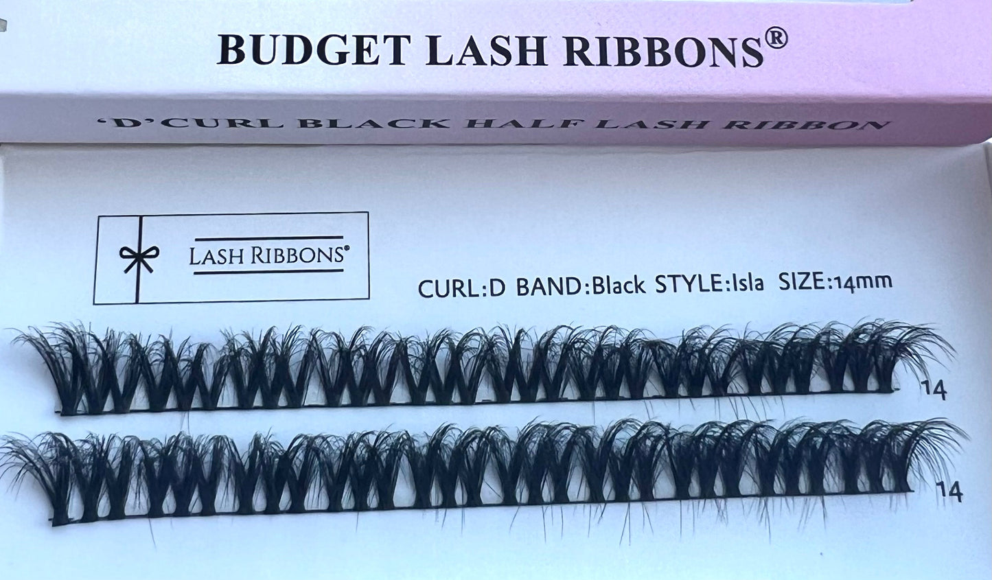 Isla Fluff'Em Budget 'D' Curl Lash Ribbons® Lash Ribbons®