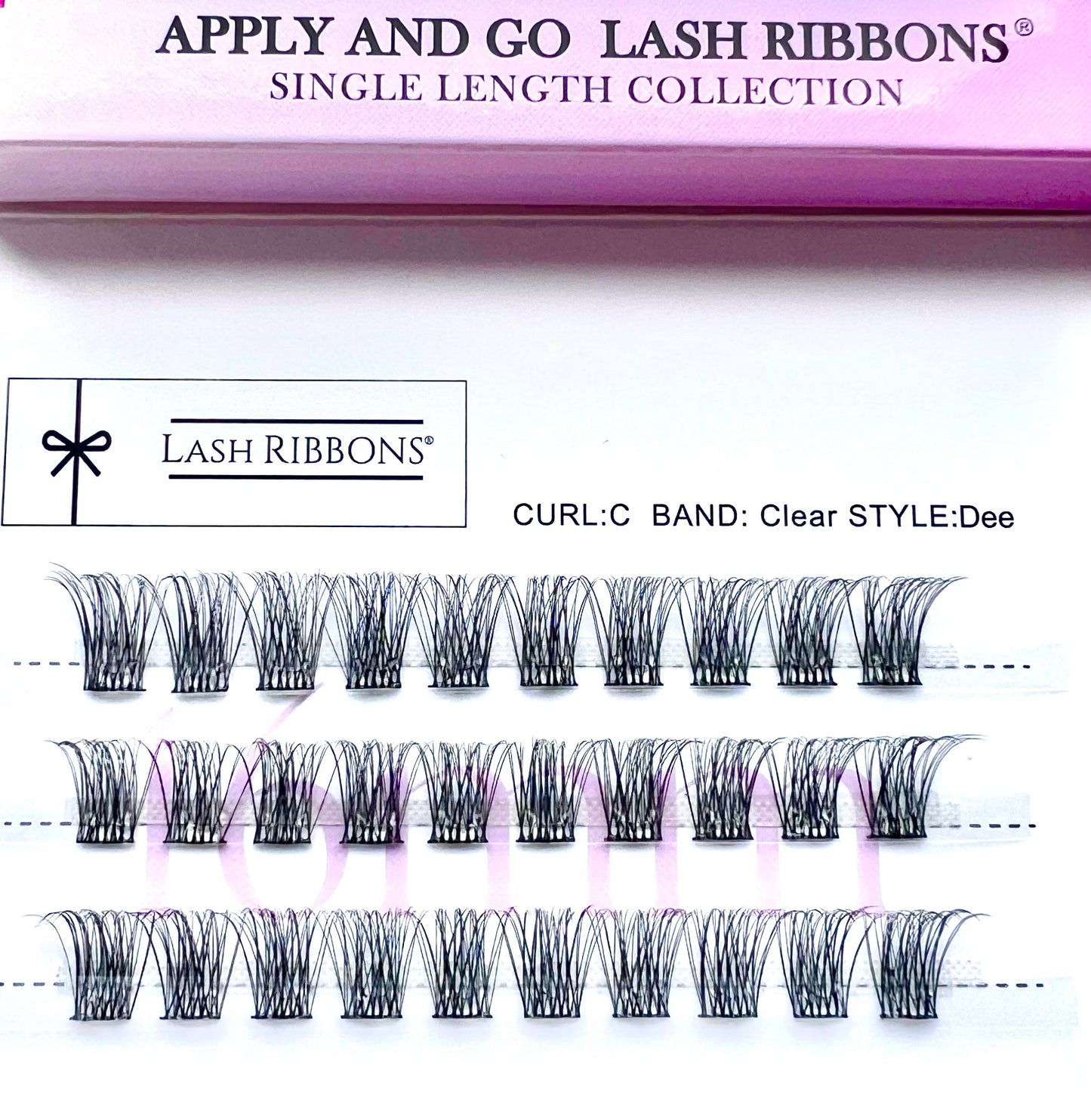 Pre-Glued Lashes - K Glue No Faff Lash - Dee Lash Ribbons®