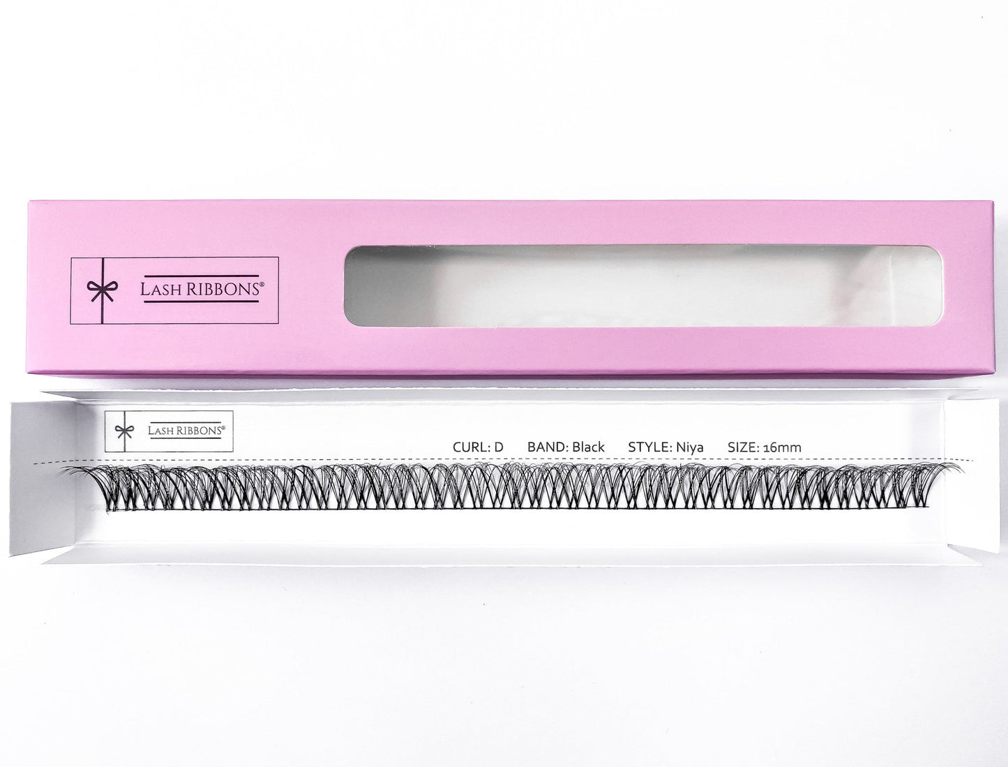 Niya - 'D' Curl 8mm Lash Ribbons® - Sale Item Lash Ribbons®