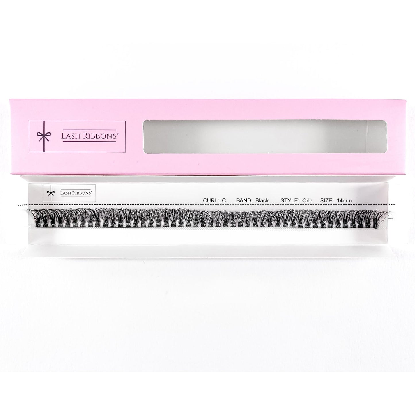 Orla - 'C' Curl Lash Ribbons® Invisible Band Lash Ribbons®
