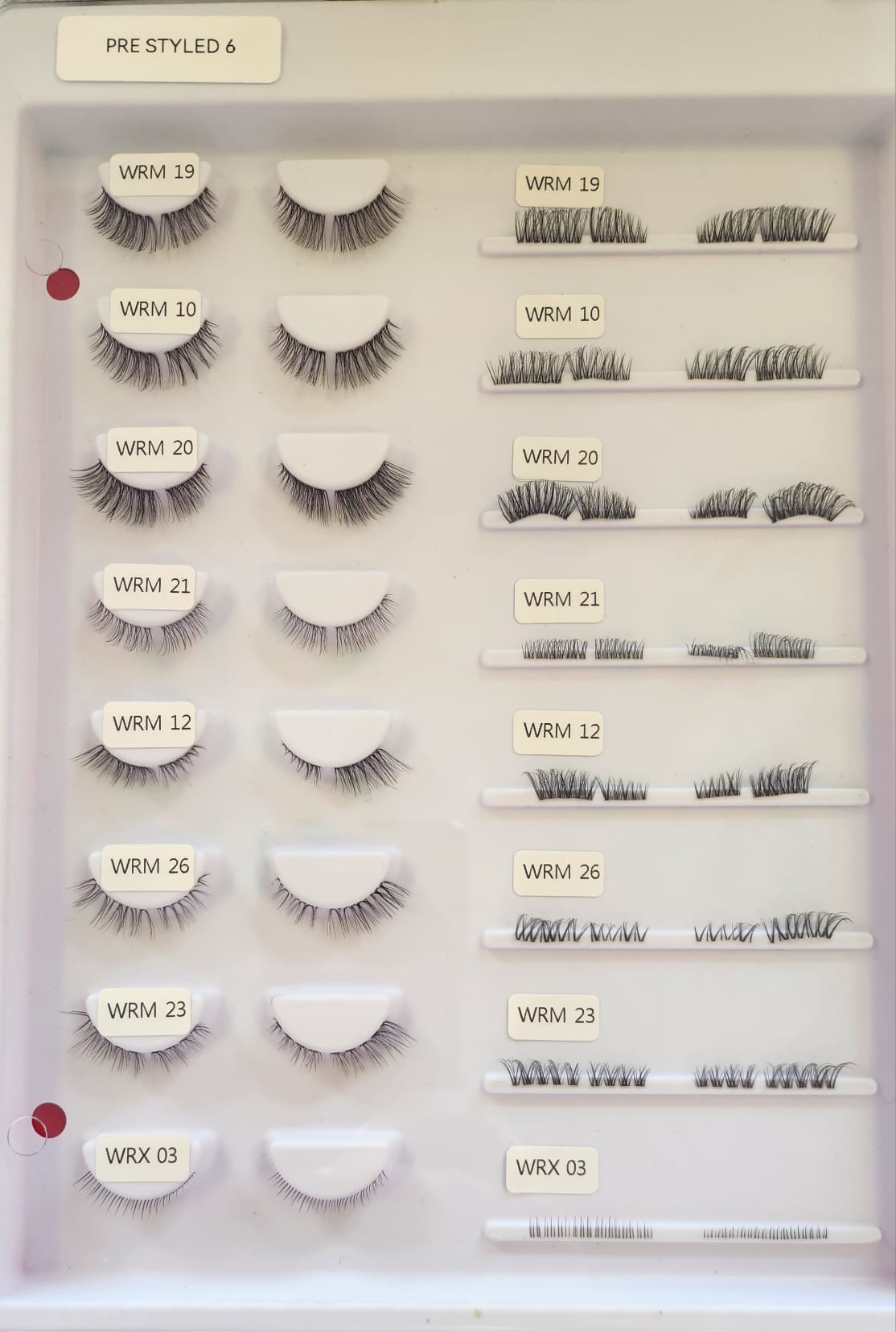 REDUCED - LARGE COLLECTION PRE-STYLES Lash Ribbons®