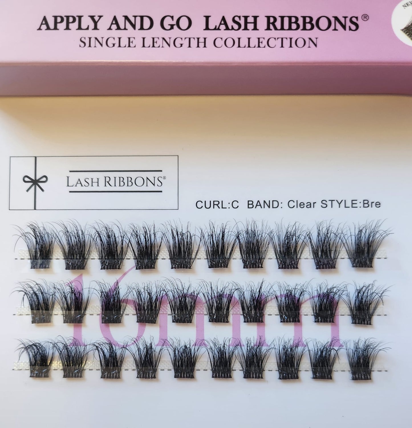 Pre-Glued Lashes - K Glue No Faff Lash - Bre Lash Ribbons®