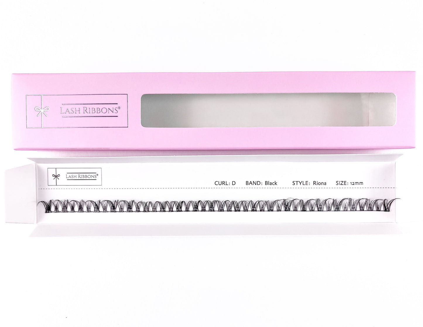 3D 'D' Curl Black Lash Ribbons® Starter Kit (With Black Bond'Em)