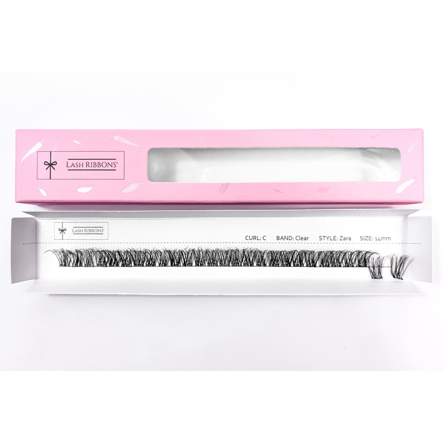 Zara - Weightless 'C' Curl Pre-Cut Lash Ribbons® Lash Ribbons