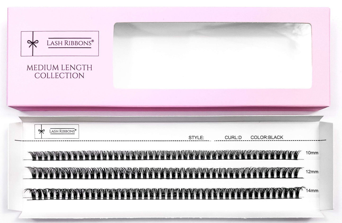 The Medium Lash Collection With No Name Lash Ribbons®