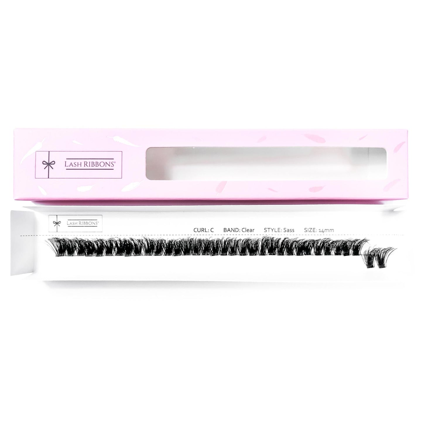 Sass - Weightless 'C' Curl Pre-Cut Lash Ribbons® Lash Ribbons