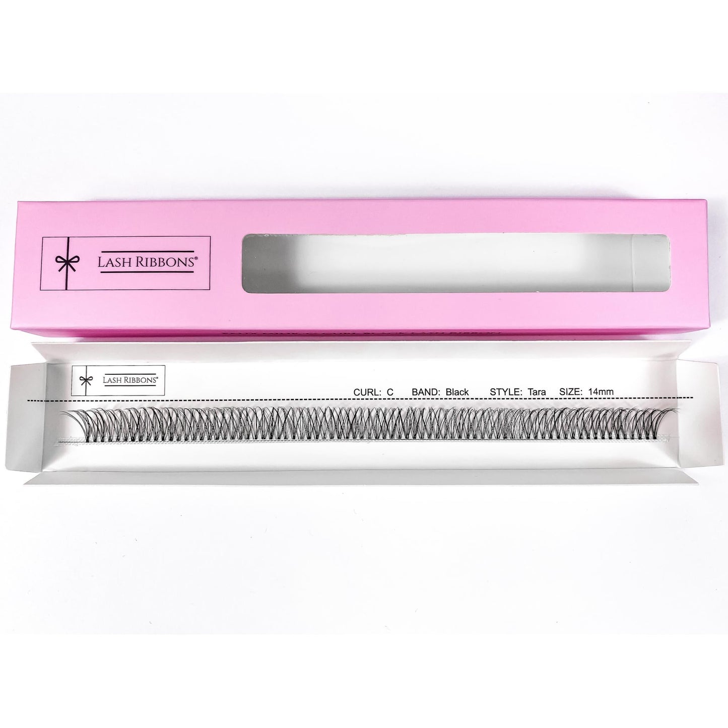 Tara - 'C' Curl Lash Ribbons® Invisible Band Lash Ribbons®