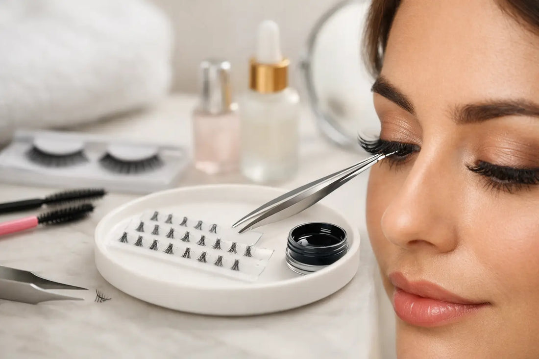 Cluster Lashes UK for Salon Style at Home