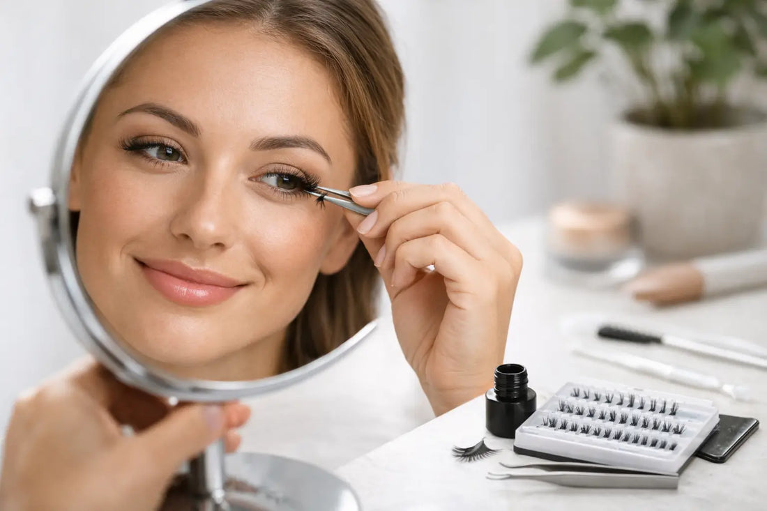 Eyelash Extensions Without the Salon Commitment