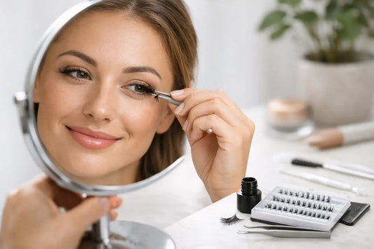 Eyelash Extensions Without the Salon Commitment