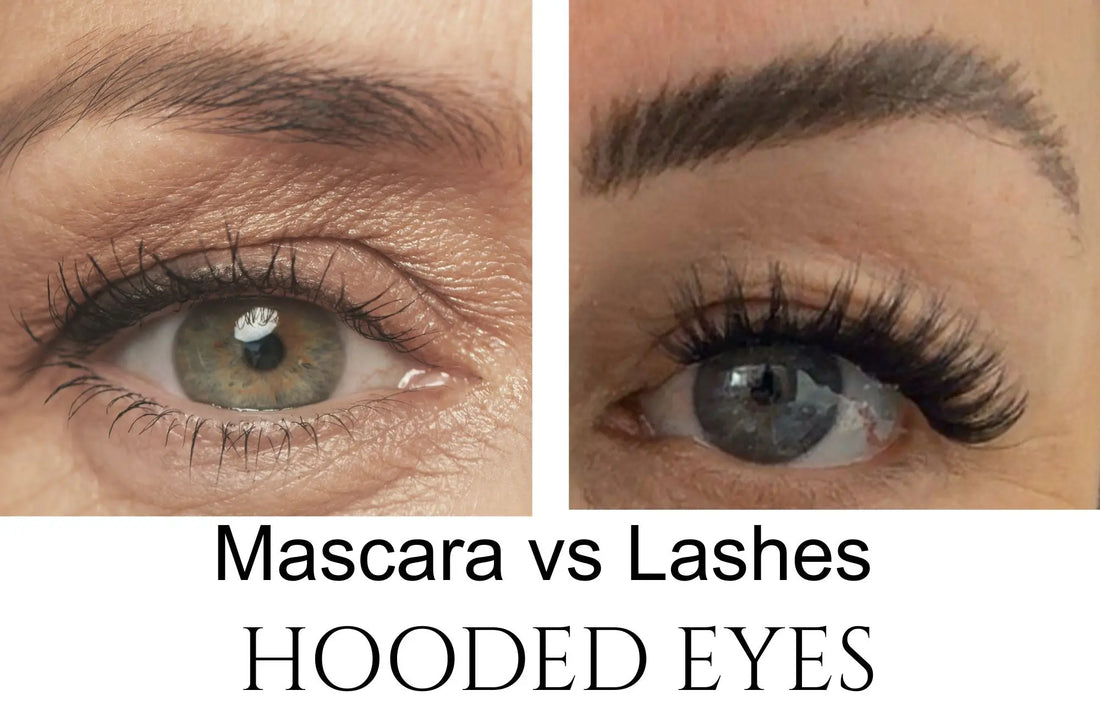 Enhancing Hooded Eyes - Mascara vs Lashes - You Choose....