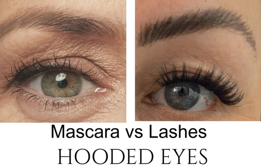 Enhancing Hooded Eyes - Mascara vs Lashes - You Choose....