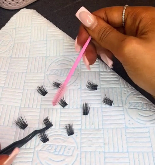 Looking After Your DIY Lash Ribbons - On & Off Your Eyes