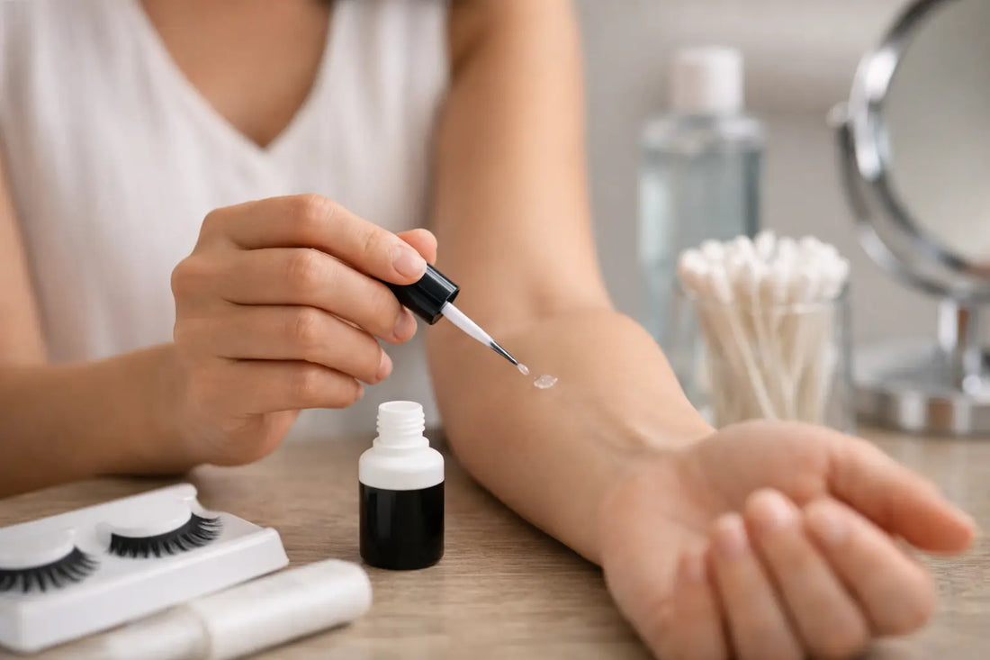 How to Patch Test Lash Adhesive Before Wearing