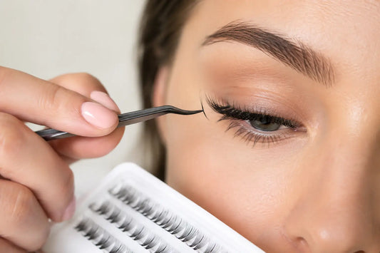 How to Layer Cluster Lashes Naturally at Home