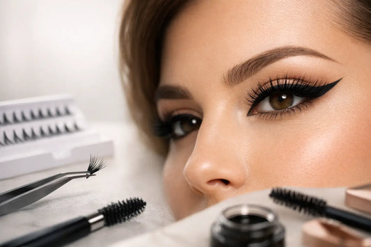 Best Cluster Lashes for a Defined Cat Eye