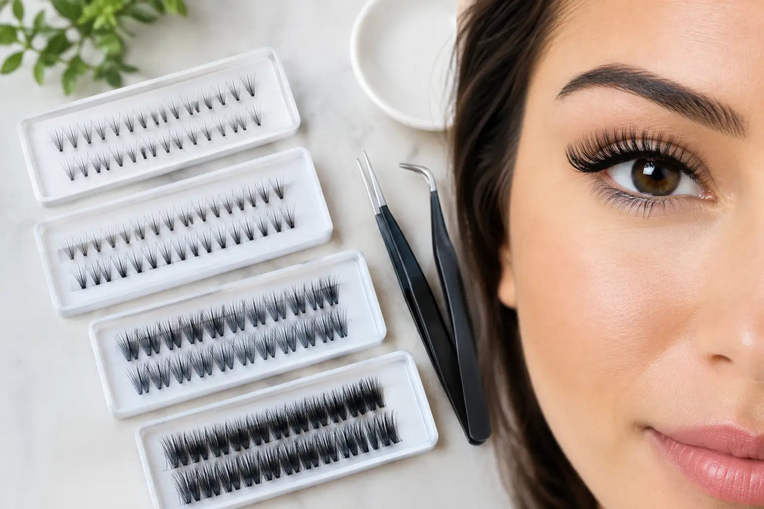 Guide to Cluster Lash Styles That Suit You
