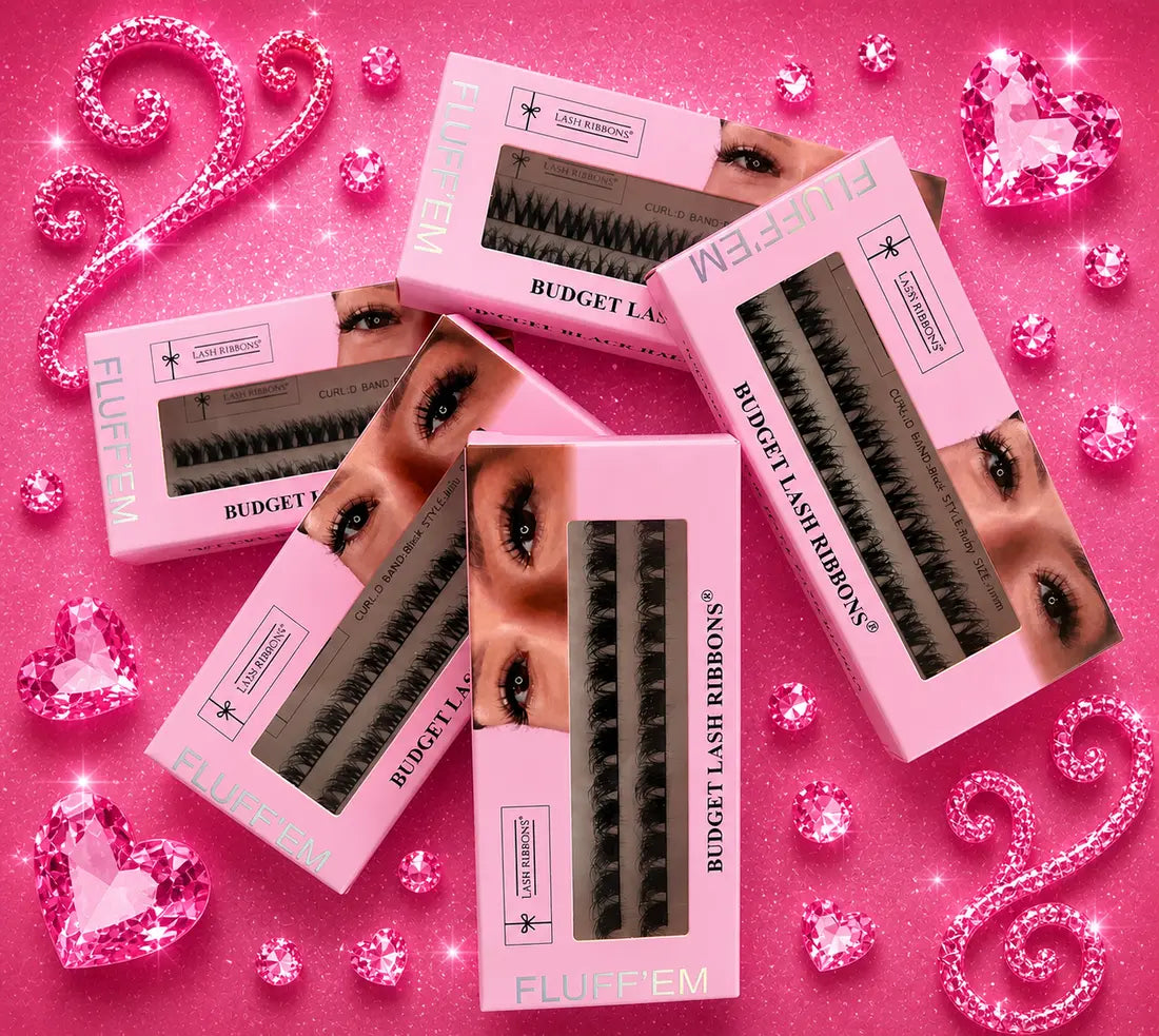 Fluff'Em Budget Range D Curl – Lash Ribbons®