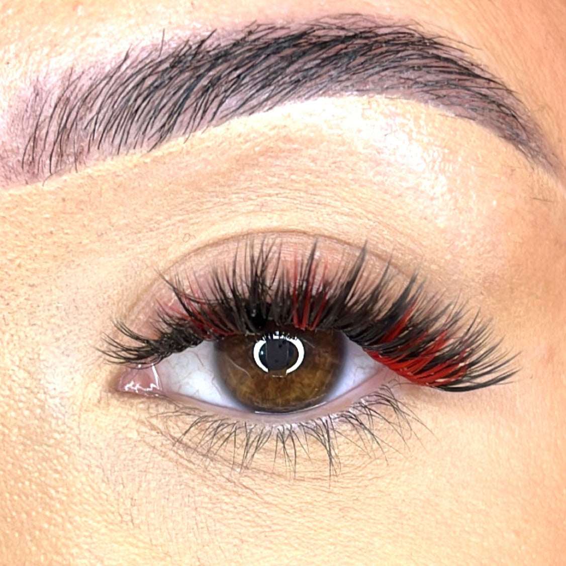 Red 'D' Curl Lash Ribbons® Lash Ribbons®