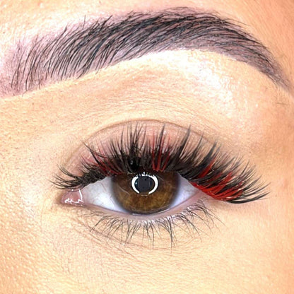 Red 'D' Curl Lash Ribbons® Lash Ribbons®