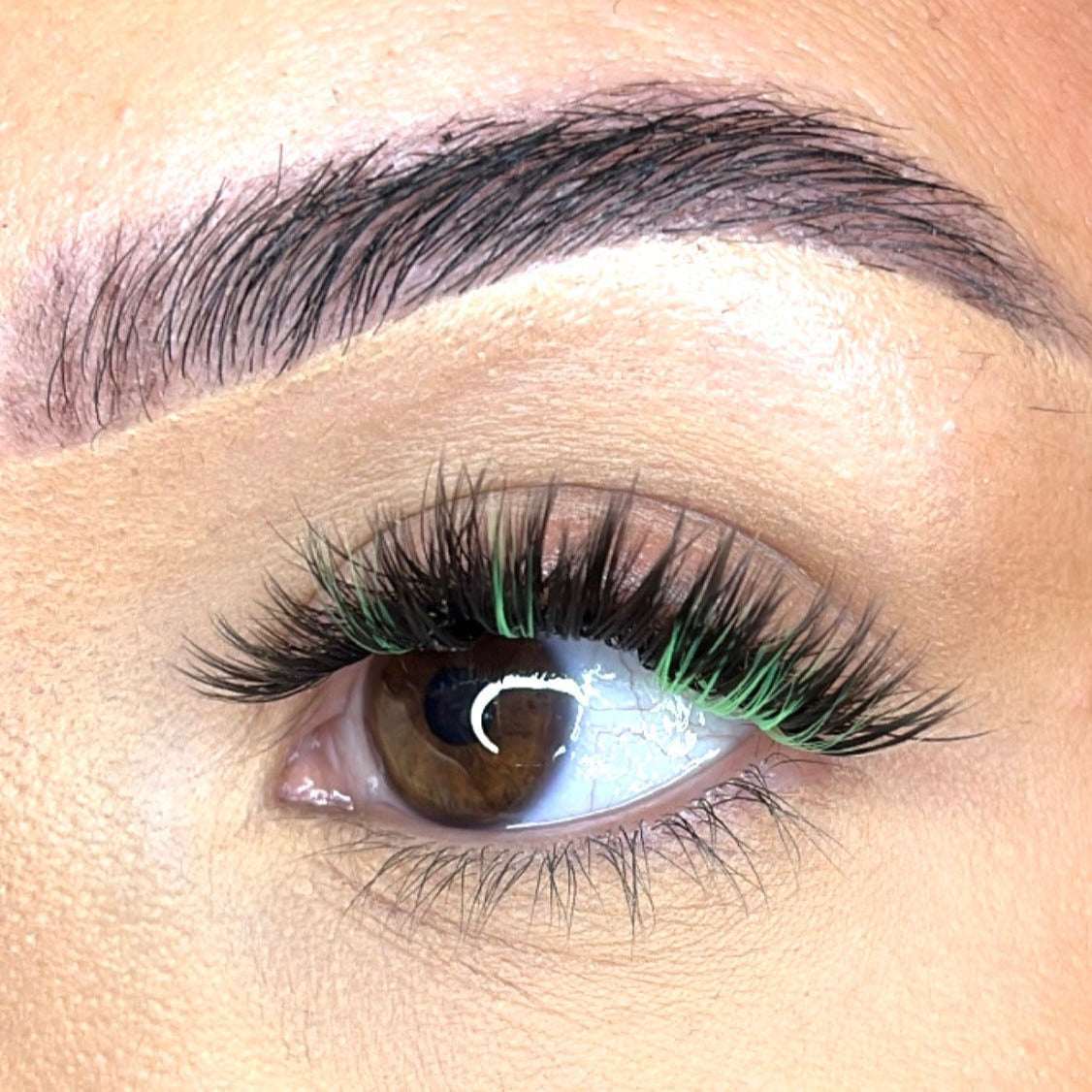Lime Green 'D' Curl Lash Ribbons® Lash Ribbons®