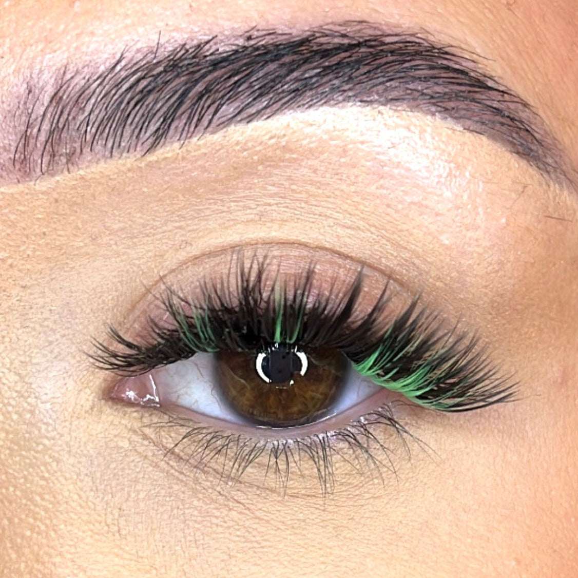 Lime Green 'D' Curl Lash Ribbons® Lash Ribbons®