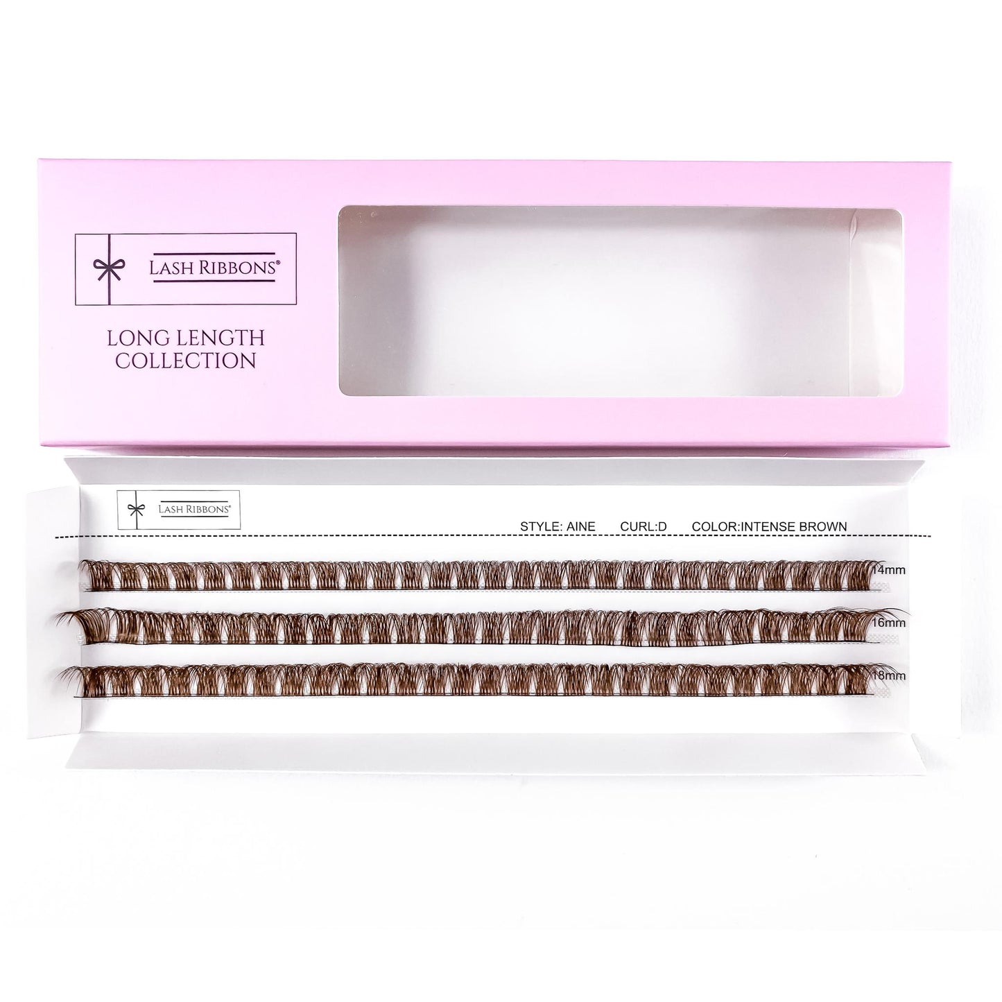 Collections Aine Lash Ribbons® Marron Intense