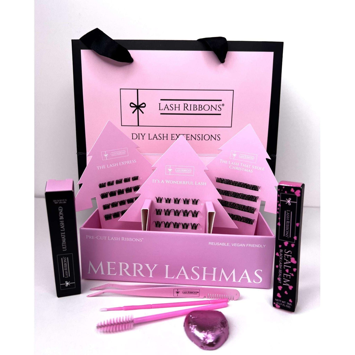 Christmas Tree Festive Starter Kit (Two Options Available) Lash Ribbons®