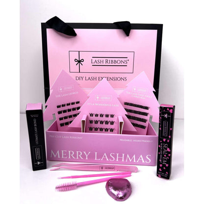 Christmas Tree Festive Starter Kit (Two Options Available) Lash Ribbons®