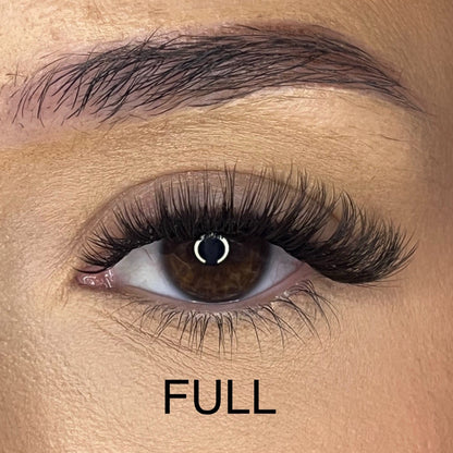 Pre-Glued No Faff Half or Full Lash- Nerisha (Dark Brown)