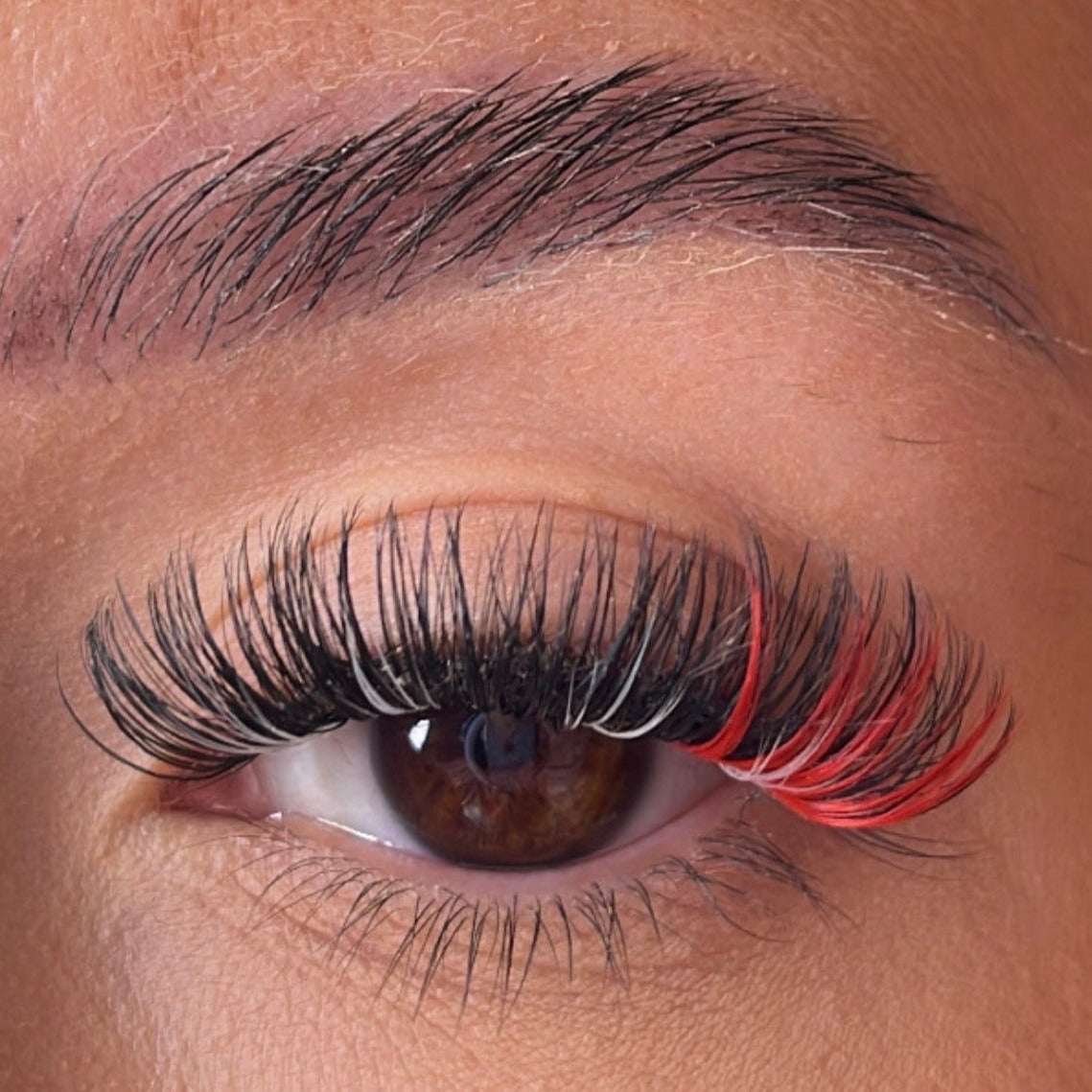 Red 'D' Curl Lash Ribbons® Lash Ribbons®