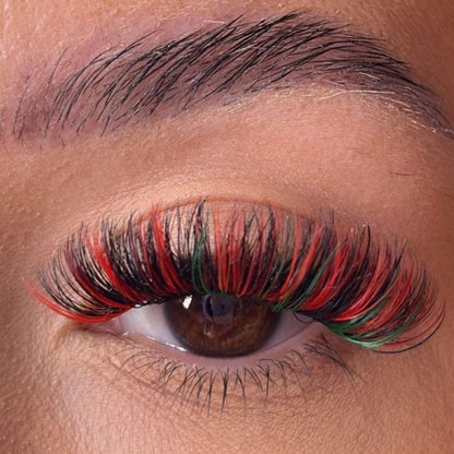 Emerald Green 'D' Curl Lash Ribbons® Lash Ribbons®