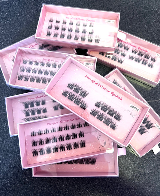 Lash Ribbons - Part Packs - PRE-GLUED One Off Styles Lash Ribbons®