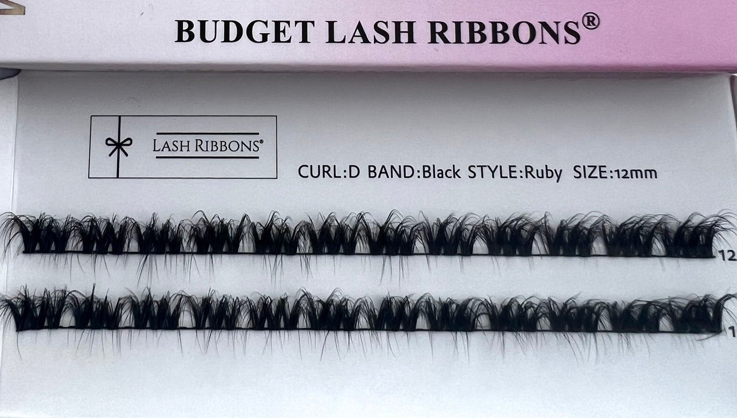 Ciara - 3D 'D' Curl Multi-Longitud Half Lash Ribbons®