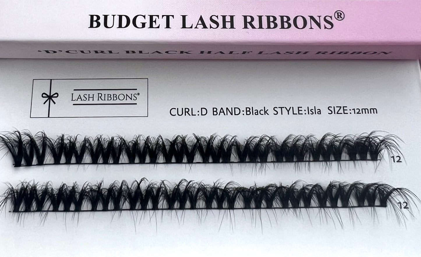 Ciara - 3D 'D' Curl Multi-Longitud Half Lash Ribbons®