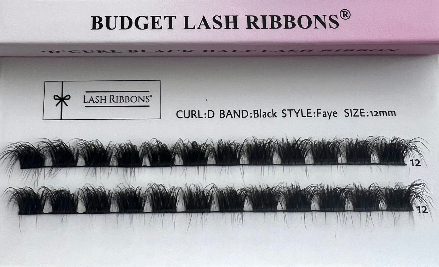 Ciara - 3D 'D' Curl Multi-Longitud Half Lash Ribbons®