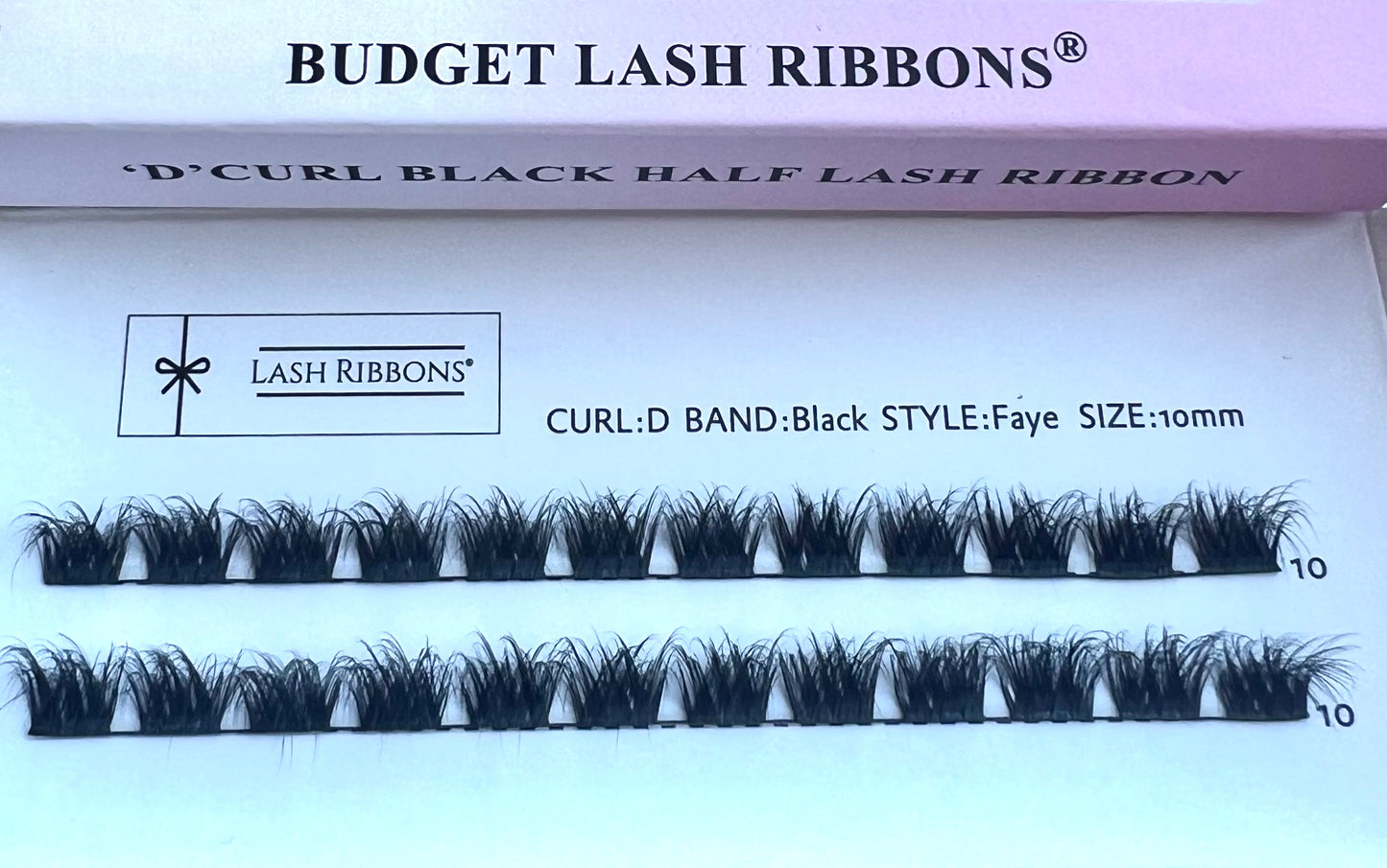 Ciara - 3D 'D' Curl Multi-Longitud Half Lash Ribbons®