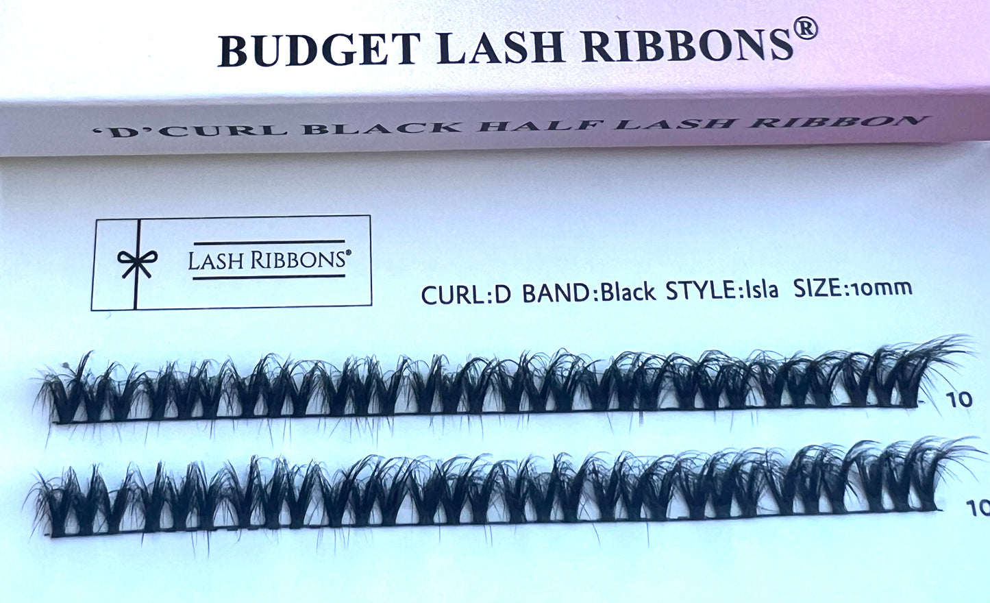 Ciara - 3D 'D' Curl Multi-Longitud Half Lash Ribbons®