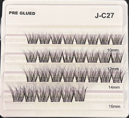 Pre-Glued Lashes - One Off Styles - Part Boxes (B)