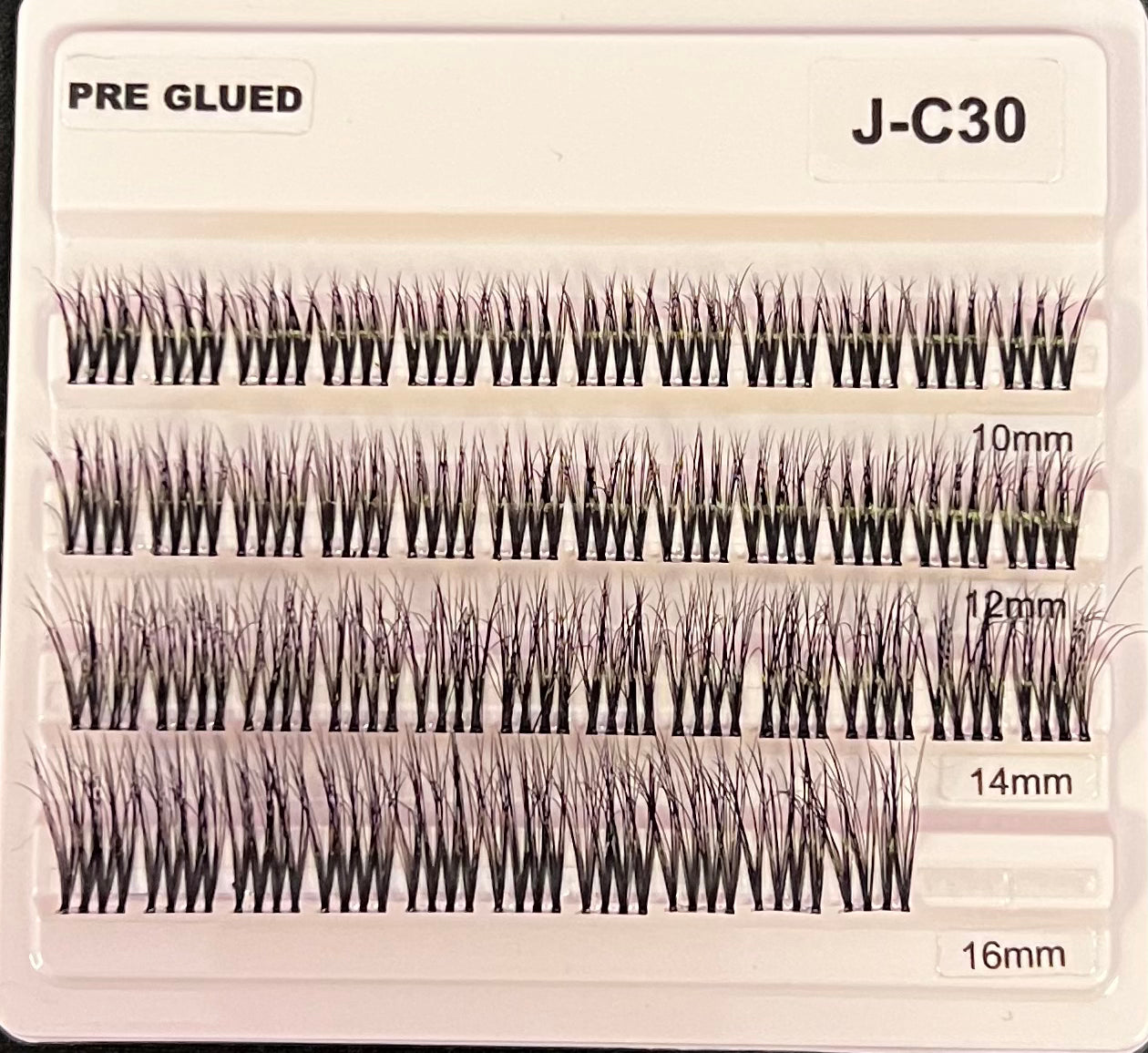 Pre-Glued Lashes - One Off Styles - Part Boxes (B)