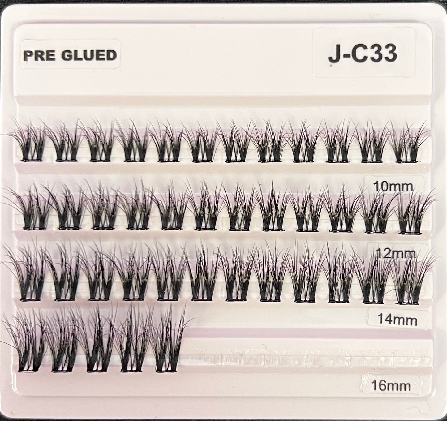 Pre-Glued Lashes - One Off Styles - Part Boxes (B)