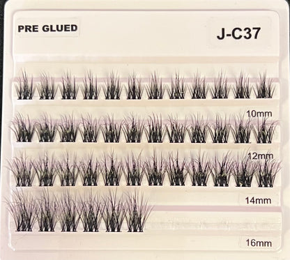 Pre-Glued Lashes - One Off Styles - Part Boxes (B)