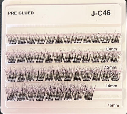 Pre-Glued Lashes - One Off Styles - Part Boxes (B)