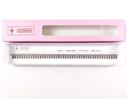 'C' Curl Brown Lash Ribbons® Starter Kit (With Clear Lash Bond) Lash Ribbons®