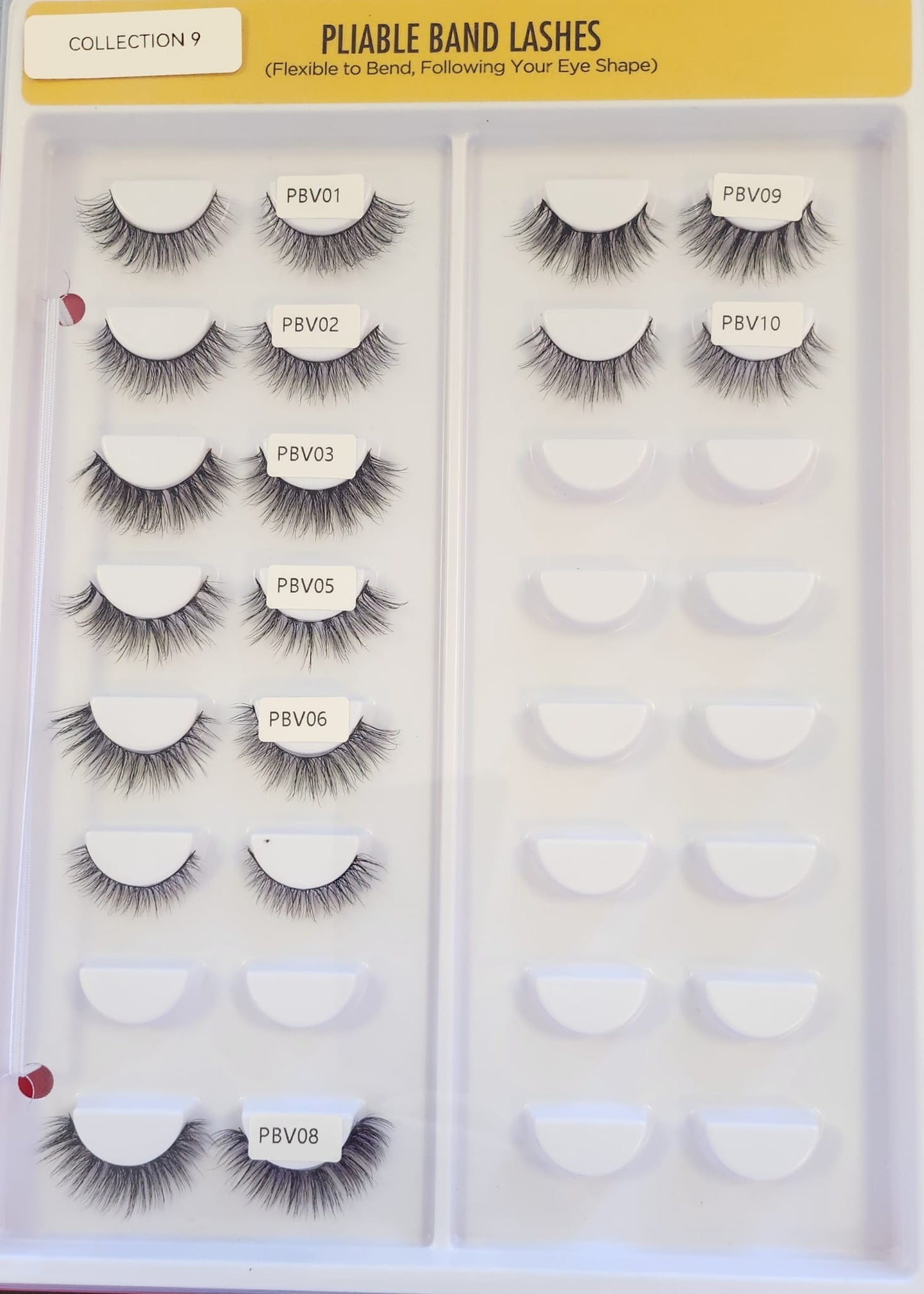 REDUCED - LARGE COLLECTION LIGHTWEIGHT STRIP LASHES